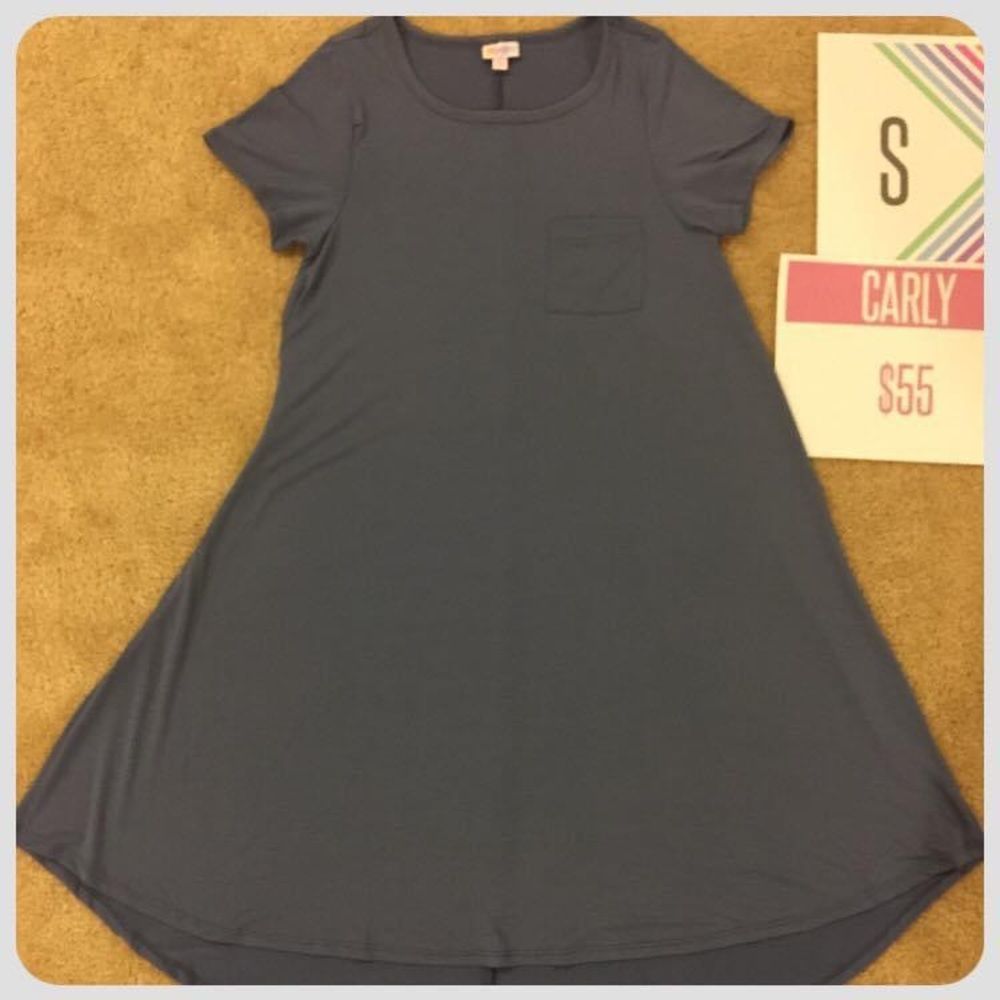 Lularoe Carly small blue